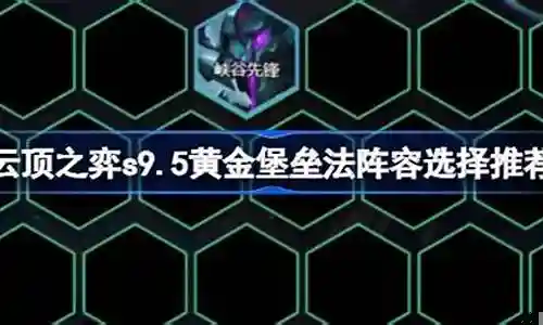 黄金联赛阵容搭配推荐插图