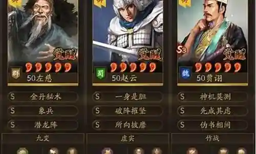 贾诩阵容搭配