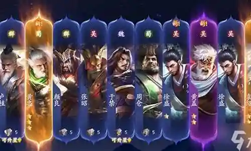 逐鹿争锋阵容搭配表格插图