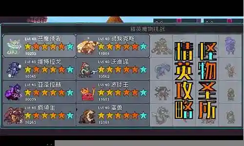 怪物避难所无尽阵容搭配