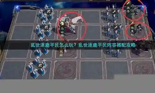 逐鹿烽烟阵容搭配图插图