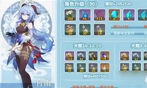 行秋甘雨阵容搭配插图