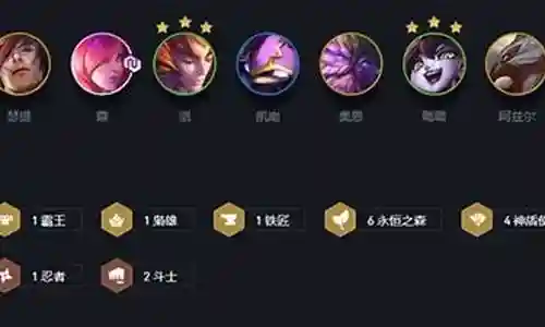 最新云顶永恒之森阵容搭配