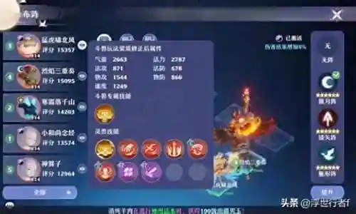 宠兽战争阵容搭配图表