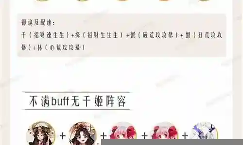 尘世之梦攻略阵容选择插图
