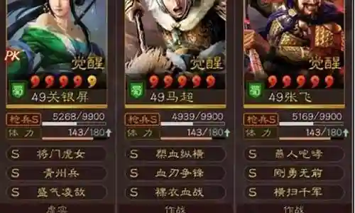 马超关银屏张飞阵容插图