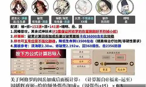 阴阳师单季阵容搭配图插图