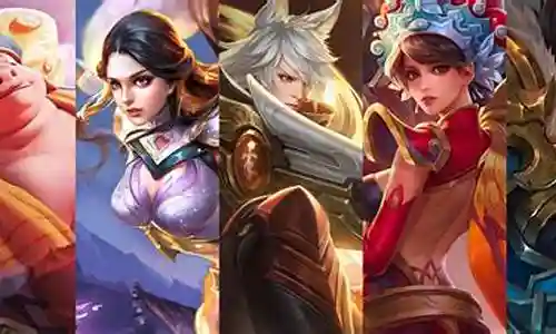 皇者荣耀阵容的英雄插图