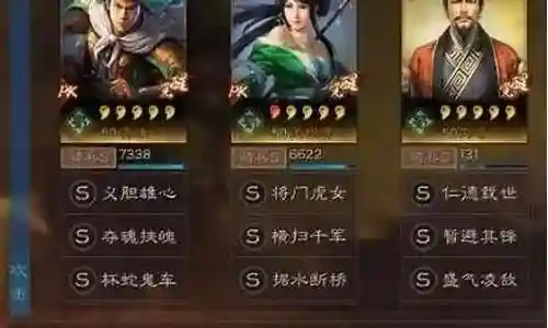 刘备姜维张飞阵容搭配图插图