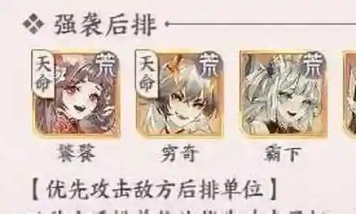 黄金饕餮搭配什么阵容好插图