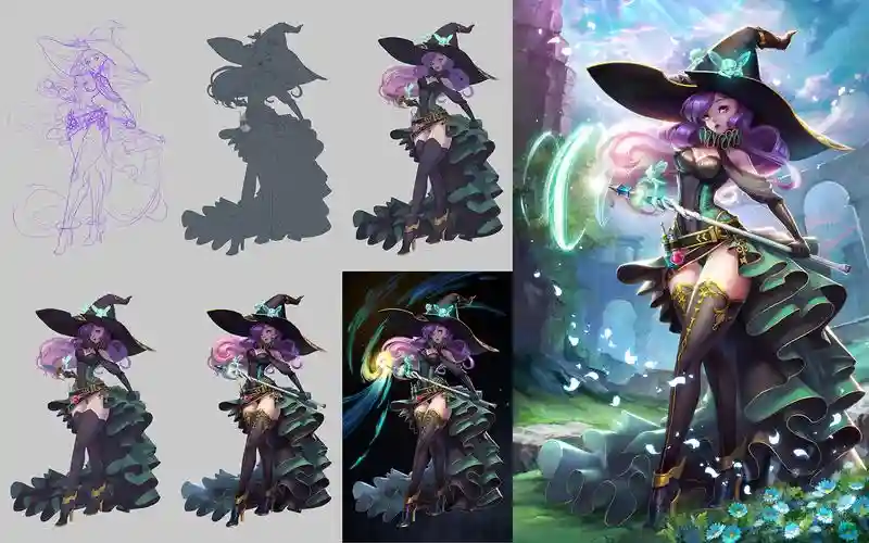 森林魔女阵容