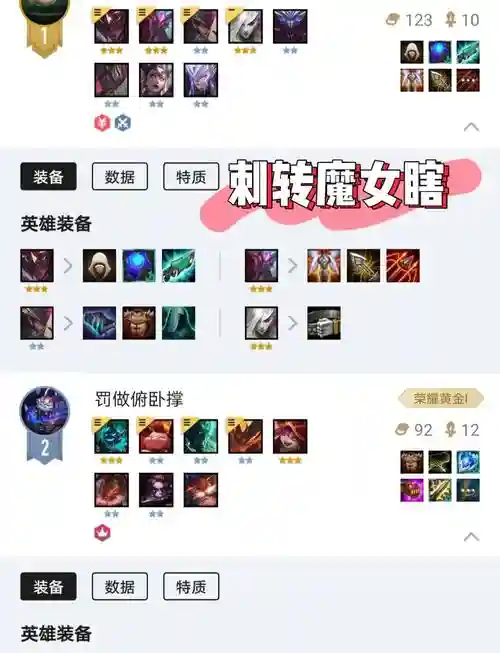 无限魔女阵容