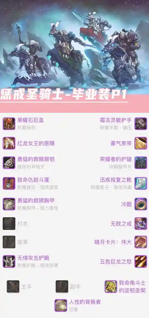 圣骑士pk武器选择插图