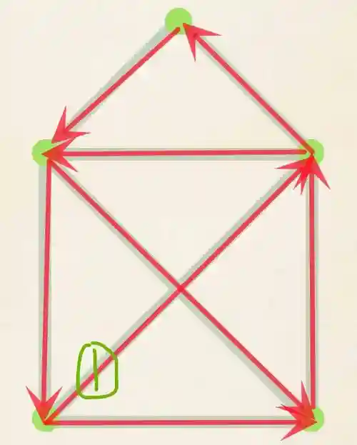 一笔画84关攻略插图1