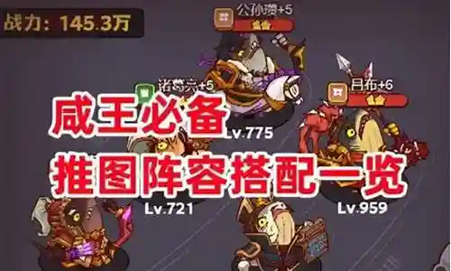 咸鱼之王群雄4阵容搭配攻略