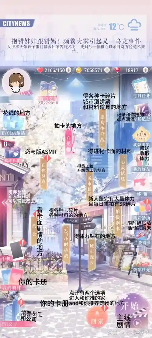 恋与制作人普通第三章三星攻略