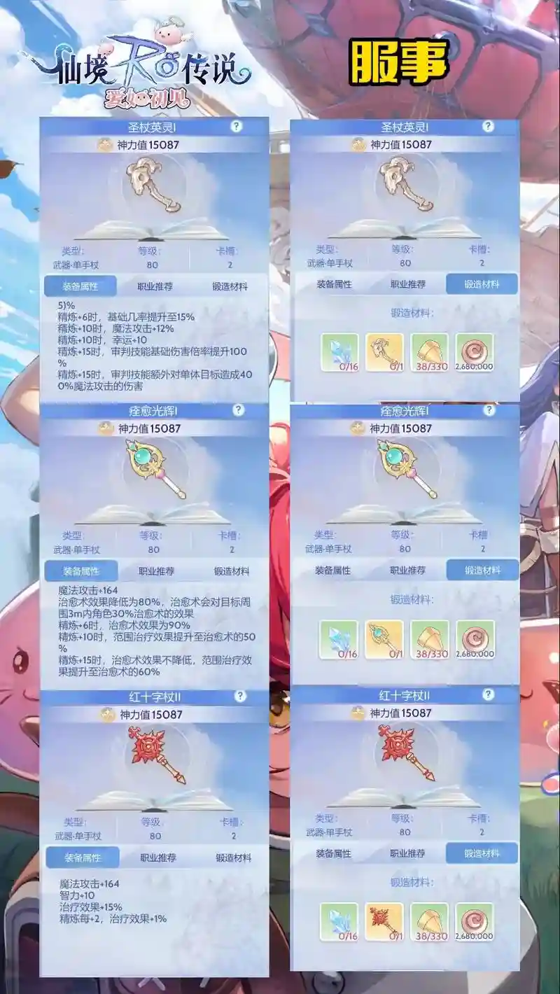 仙境传说有洞装备升级插图