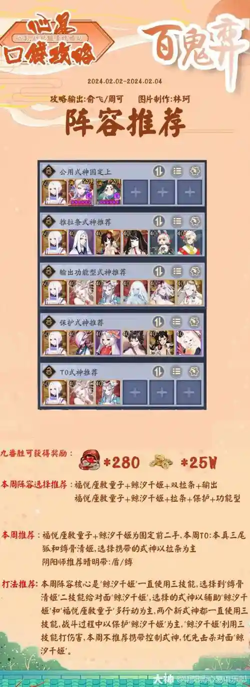 阴阳师新式神搭配推荐阵容插图