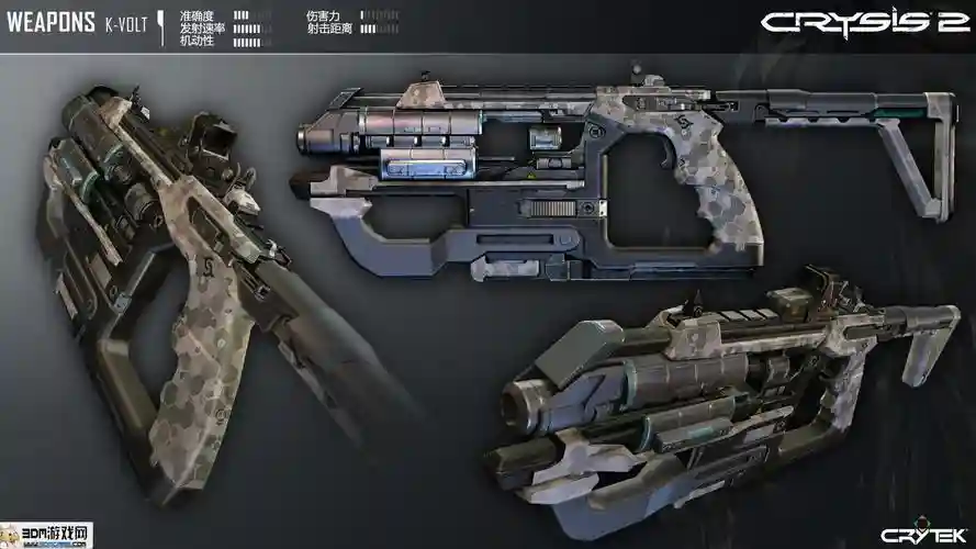 孤岛危机2所有武器大全插图1