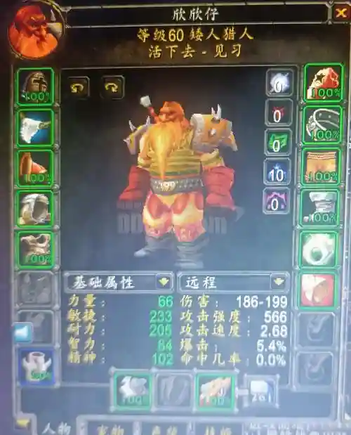 60版本猎人包包技能插图