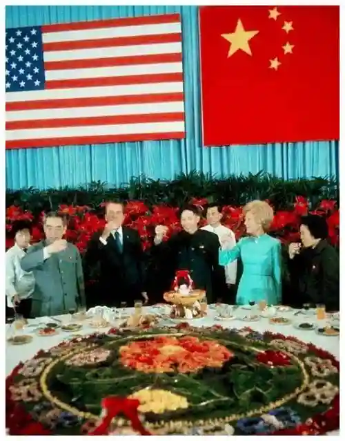 美国访华阵容插图