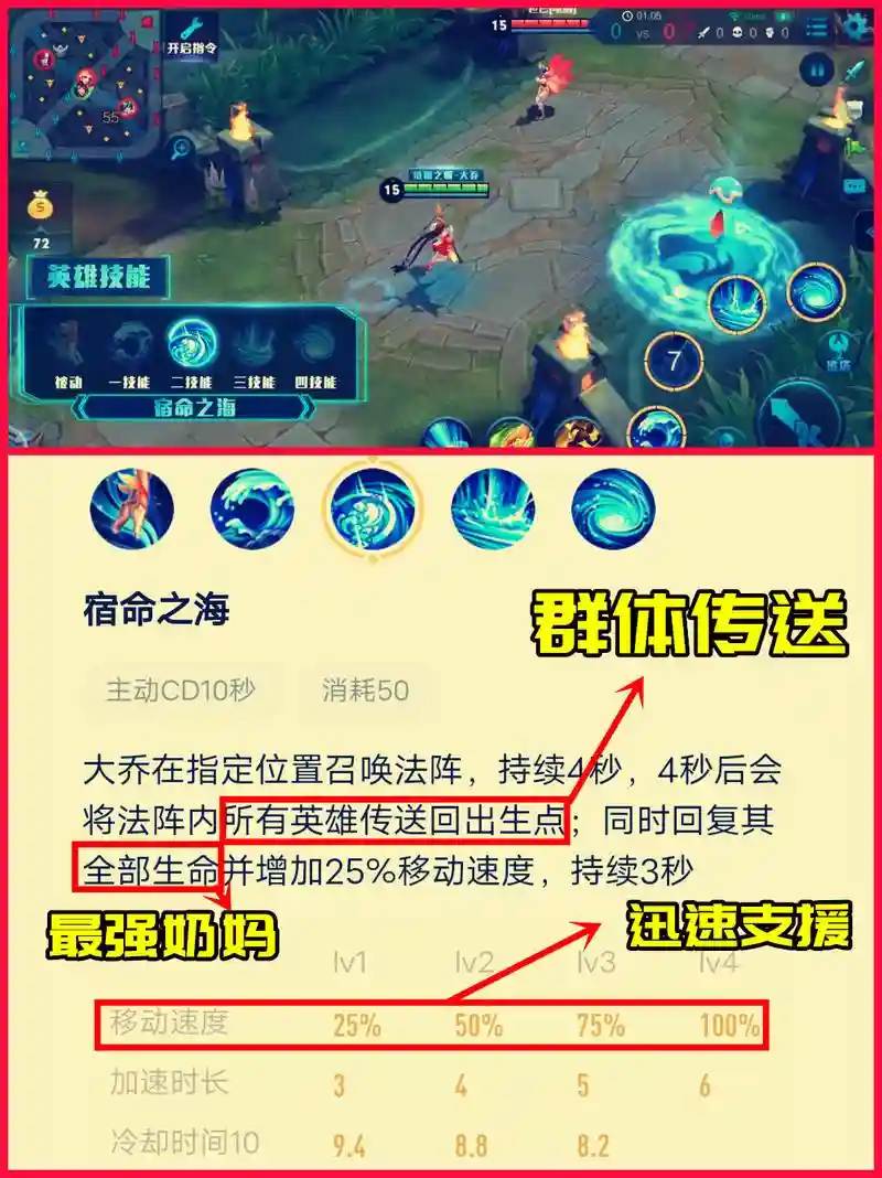 大乔回家技能怎么使用插图