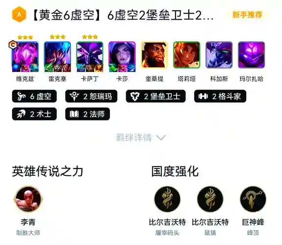 黄金6阵容插图