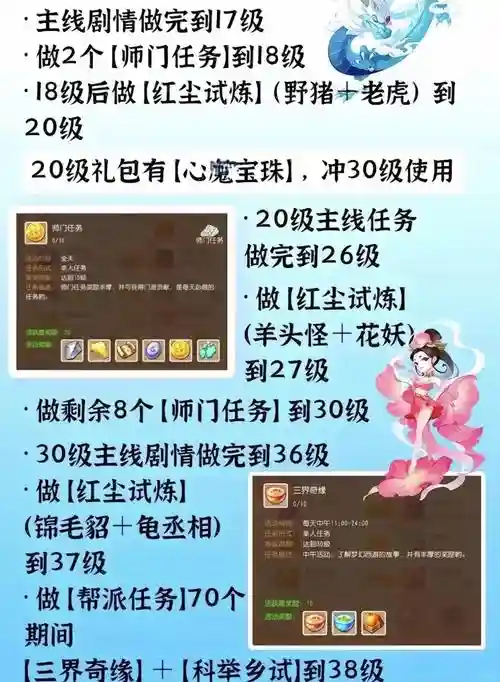 梦幻西游怎么速升100插图
