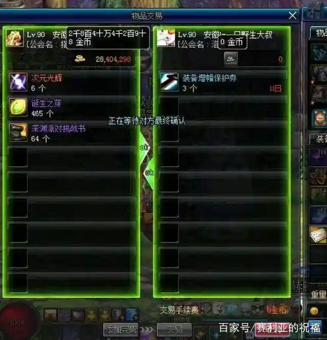 dnf卢克奶爸装备插图