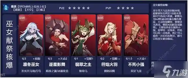 堕落圣女阵容_1插图1