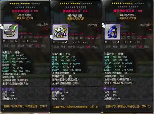 冒险岛飞侠终极装备插图