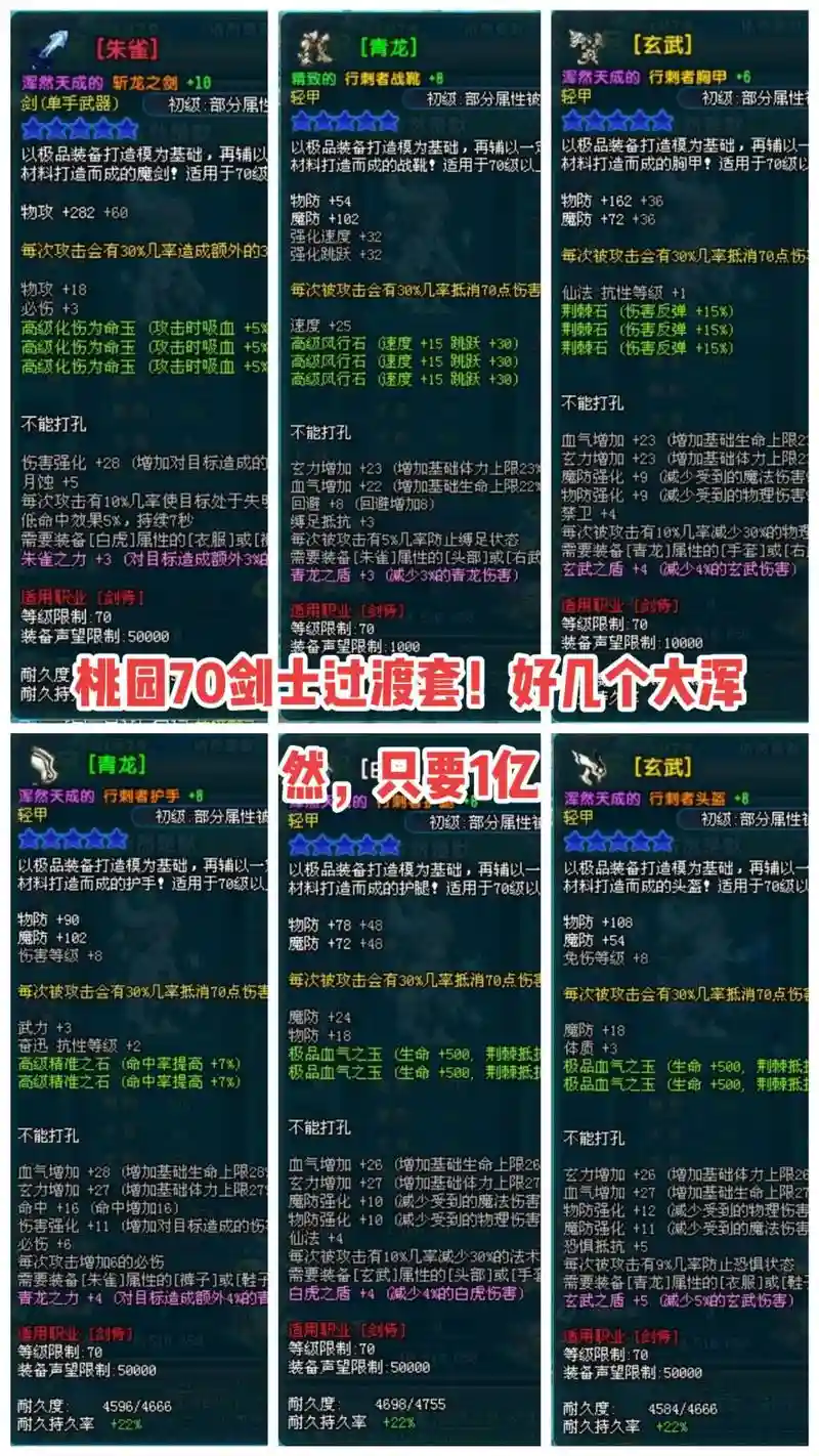 QQ西游武器70名称插图