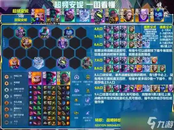 云顶女生阵容