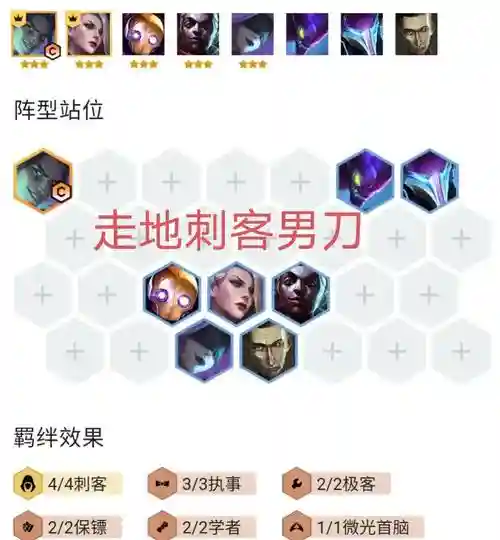 帝国刺男刀阵容搭配，帝国刺客