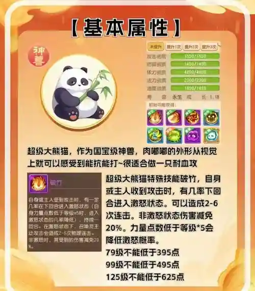 梦幻西游熊猫加点，梦幻西游熊猫加点攻略