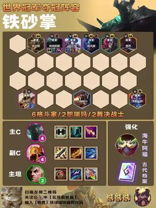 堡垒卫士搭配阵容