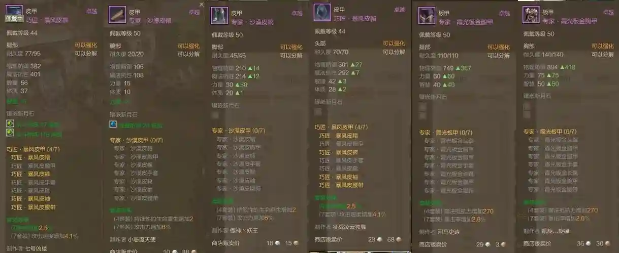 上古世纪鉴定装备好，上古世纪装备外观大全插图