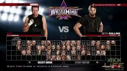 wwe2k15键盘技能操作，wwe2k15键盘怎么操作插图1
