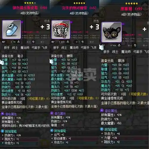 冒险岛2初期装备选择，冒险岛2初期装备选择什么好插图