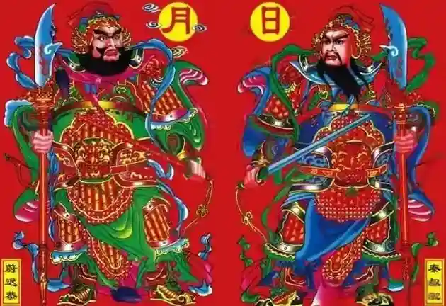 门神钟馗最强搭配阵容，门神是哪两位钟馗插图1