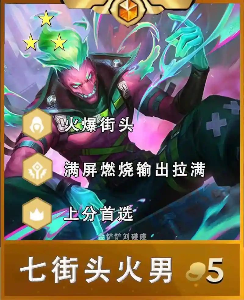 火男新赛季阵容搭配，火男新版本出装s11