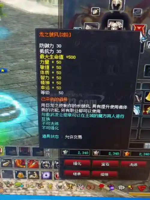 神泣2.1史诗装备合成，神泣2级属性插图1