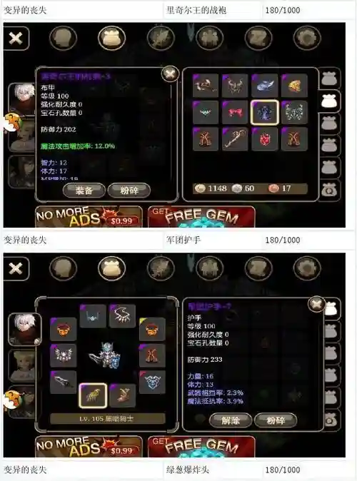 艾诺迪亚4闪避的装备，艾诺迪亚4百闪狂战装备插图1