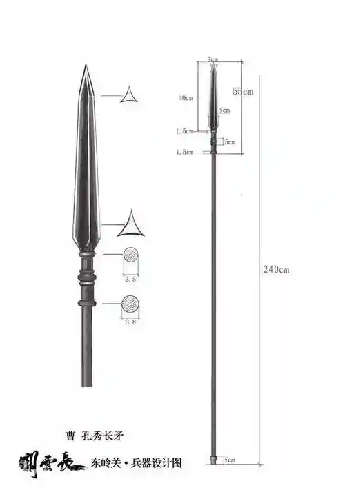 长矛类武器大全，长矛是长枪吗插图