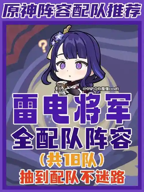 元神雷电将军搭配什么阵容，原神雷电将军带什么插图1