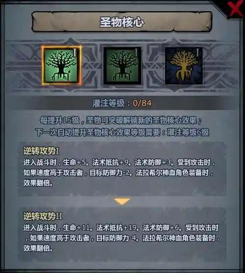 圣物技能树插件，圣物插槽插图