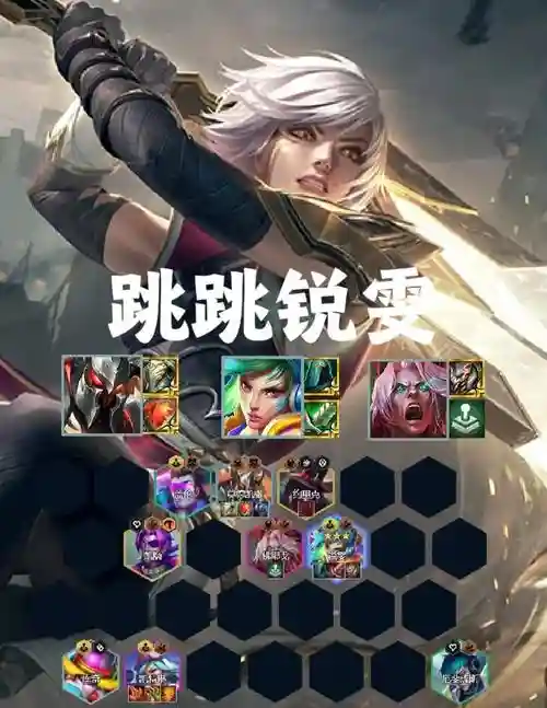 六神锐雯vs武器，六圣盾锐雯阵容插图1