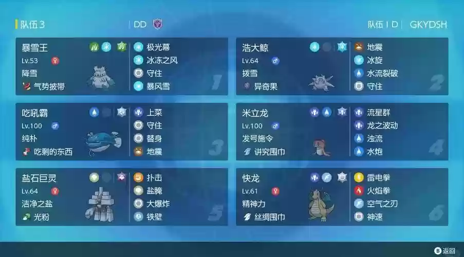 神奇宝贝单机双打阵容搭配,神奇宝贝 单机插图 神奇宝贝单机双打阵容搭配,神奇宝贝 单机插图