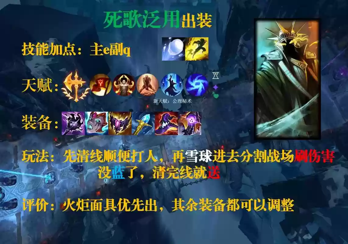 s8死歌装备,lol死歌出装s11插图 s8死歌装备,lol死歌出装s11插图